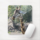 Tapis De Souris Giraffe (Avec souris)