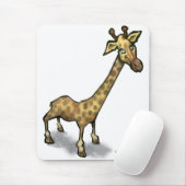 Tapis De Souris Giraffe (Avec souris)
