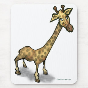 Tapis De Souris Giraffe