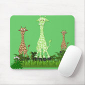Tapis De Souris giraffe3 (Avec souris)