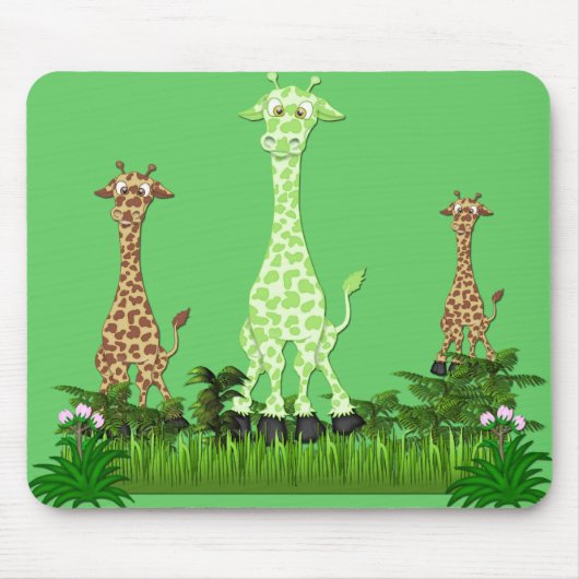 Tapis De Souris giraffe3 (Devant)
