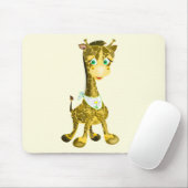 Tapis De Souris Giraffe Bébé mignonne (Avec souris)