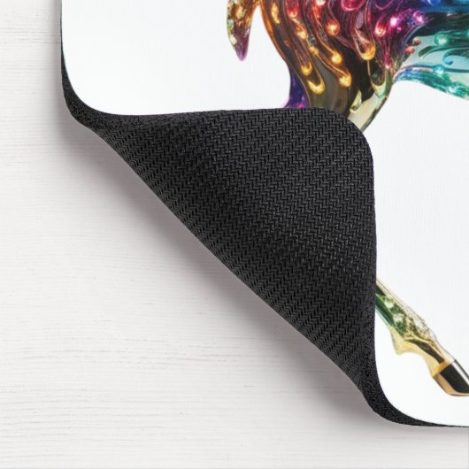 Tapis De Souris Giraffe colorée (Coin)