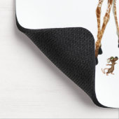 Tapis De Souris Giraffe de dessin et souris (Coin)