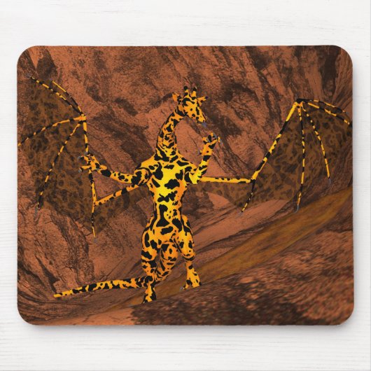 Tapis De Souris Giraffe Dragon (Devant)