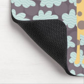 Tapis De Souris Giraffe et nuages (Coin)