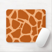 Tapis De Souris Giraffe Texture Mousepad (Avec souris)
