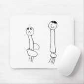 Tapis De Souris Giraffes (Avec souris)