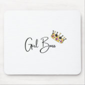 Tapis De Souris Girl Boss Mousepad (Devant)