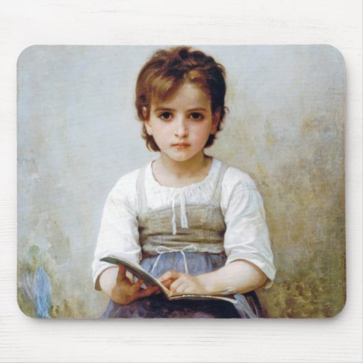 Tapis De Souris Girl, Bouguereau (Devant)