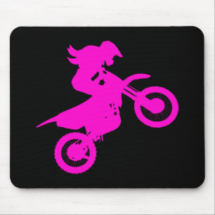 Tapis De Souris Girl Dirt Bike