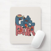Tapis De Souris Girl Power (Avec souris)