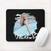 Tapis De Souris Girlfriend Nge Heart Simple Modern Cool Photo (Avec souris)