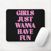 Tapis De Souris Girls Just W Have Fun Long Sleeve (Avec souris)