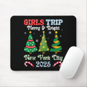 Tapis De Souris Girls Trip Merry And Bright Xmas New York City Vac (Avec souris)