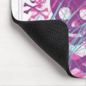 Tapis de souris Girly de crânes (Coin)