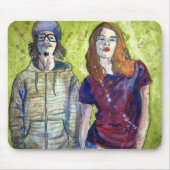 Tapis De Souris Giroflées (Devant)