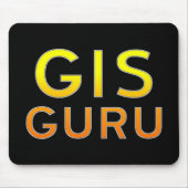 Tapis De Souris GIS Guru Mousepad (Devant)
