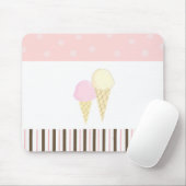 Tapis De Souris Glace à l'italienne (Avec souris)