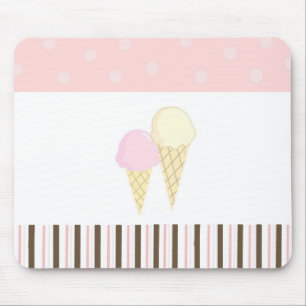 Tapis De Souris Glace à l'italienne
