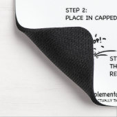 Tapis De Souris Glace carbonique Mousepad (Coin)