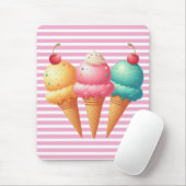 Tapis De Souris Glace colorée (Avec souris)