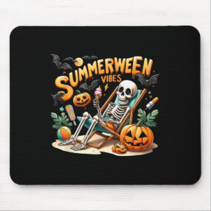 Tapis De Souris Glace de Summerween Vintage Vacances d'Été Hallo