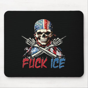 Tapis De Souris Glace Drôle Pour Glace Rétro Protestation Déportat