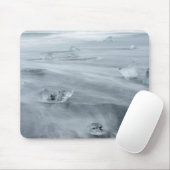 Tapis De Souris Glace et eau sur une plage, île (Avec souris)