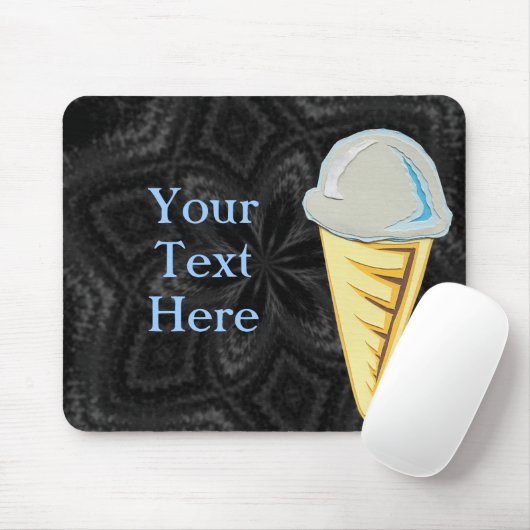 Tapis De Souris Glace Mousepad (Avec souris)
