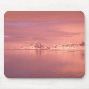 Tapis De Souris Glace, Neige, Icebergs dans les canaux le long de