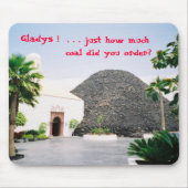 Tapis De Souris Gladys/charbon (Devant)