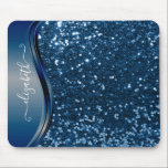 Tapis De Souris Glam Bling Parties scintillant personnalisée Calli<br><div class="desc">Cette conception ne contient pas de parties scintillant ou de séquences réelles. Il peut être personnalisé dans la zone fournie en modifiant la photo et/ou le texte. Vous pouvez également le customiser en cliquant sur Personnaliser ce Modèle, puis en choisissant l'option cliquer pour customiser et supprimer ou modifier la couleur...</div>