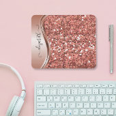 Tapis De Souris Glam Bling Parties scintillant personnalisée Calli