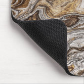 Tapis De Souris glamor 001 couleur brun liquide (Coin)