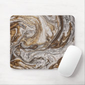 Tapis De Souris glamor 001 couleur brun liquide (Avec souris)