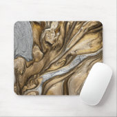 Tapis De Souris glamor 002 couleur brun liquide (Avec souris)