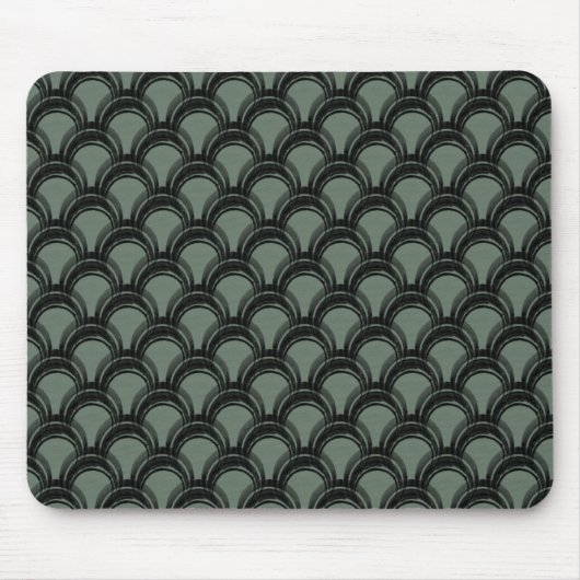 Tapis De Souris Glamour Ultramoderne Mousepad, Sage Sombre (Devant)