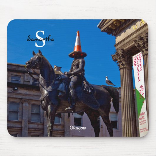 Tapis de souris Glasgow (Devant)