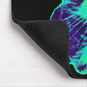 Tapis De Souris Glerp Glorp Funny Alien Cat Meme Gnarp Cat Silly A (Coin)