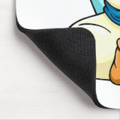 Tapis De Souris Glissement de Bruce bleu (Coin)