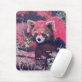 Tapis De Souris GlitzyAnimal_RedPanda_005 (Avec souris)