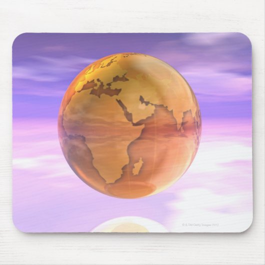 Tapis De Souris Globe 3D 2 (Devant)