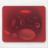 Tapis De Souris Globules rouges Mousepad (Devant)