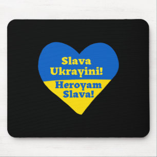 Tapis De Souris Gloire à l'Ukraine ! Gloire aux Héros ! F Ukrainie