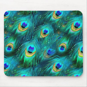 Tapis De Souris Gloire de paon