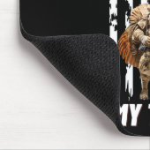 Tapis De Souris Gloups Gloups à Mon Tour Drôle Drapeau Usa (Coin)
