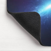 Tapis De Souris Glowing Blue Supernova Space Nebula Astronomy (Coin)