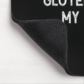 Tapis De Souris Gluten Intolerance Gluten Hates My Guts Funny Glut (Coin)
