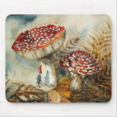 Tapis De Souris gnome aquarelle (Devant)